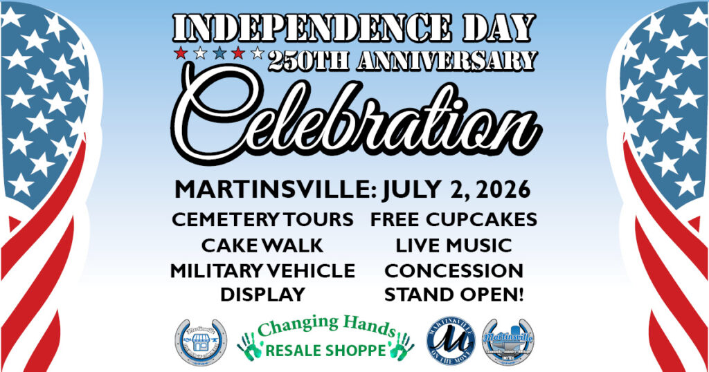 Martinsville Announces 250th Anniversary Celebration