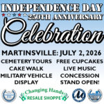 Martinsville Announces 250th Anniversary Celebration