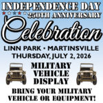 Martinsville to Host Historic Military Vehicle Display During Independence Celebration