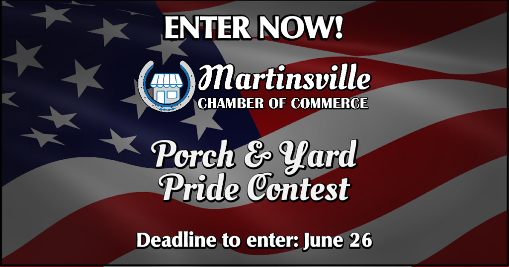 Martinsville Porch & Yard Pride Contest Announced