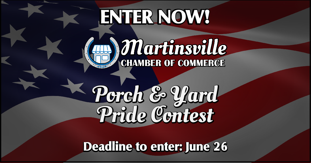Martinsville Porch & Yard Pride Contest Announced